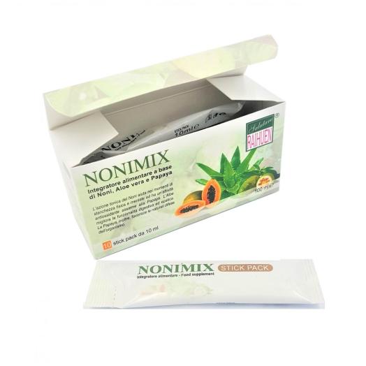 NAT679 - Stick Monodose Nonimix Aloe Papaya Noni confezione 10 pz.da 10 ml.
