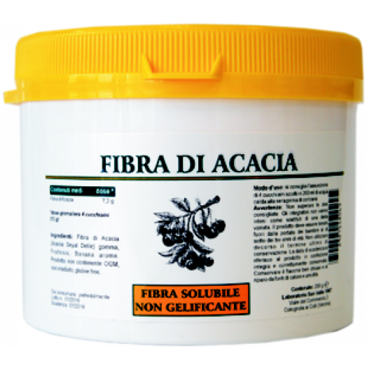 SAN055 - Fibra di Acacia Rieduca il Colon vaso 200 gr.