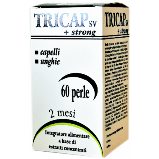 SAN057 - Perle Tricap Strong per Unghie e Capelli 60 prl.
