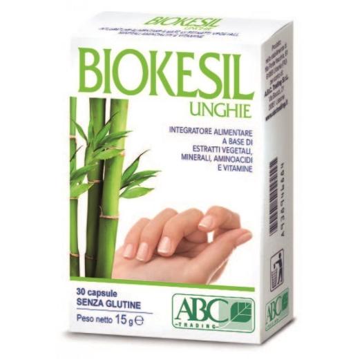 ABC033 - Capsule Biokesil Unghie con Vitamine e Minerali 30 cps.
