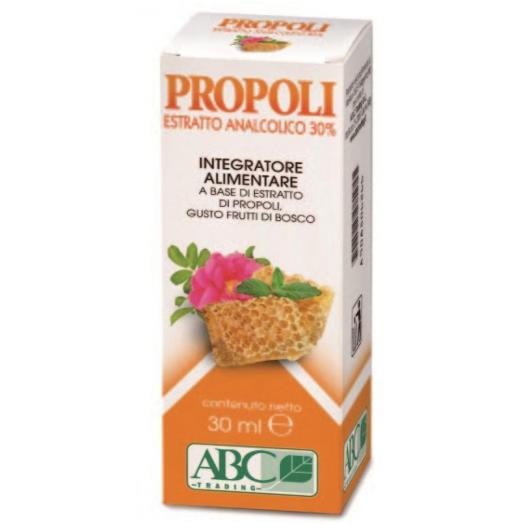 ABC037 - Integratore Alimentare  Propoli Analcoolica 30% Frutti di Bosco da 30 ml