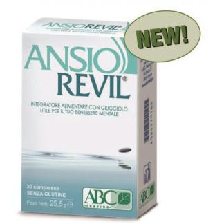 Compresse Ansio Revil senza Glutine per coadiuvare l'Ansia 30 cpr.