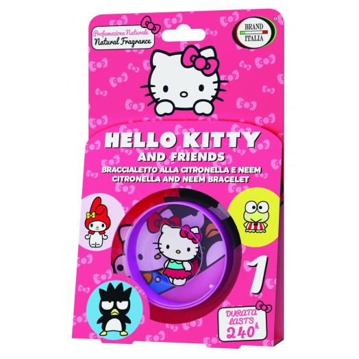 IDEBR163 - Bracciale Hello Kitty  Allontana Zanzare Singolo