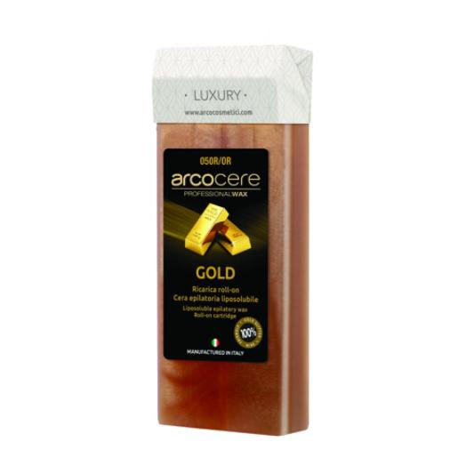 ARC0R - Ricarica Ceretta roll-on Gold con Glitter da 100 ml