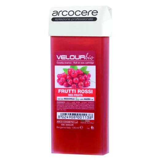 ARCLFR - Ricarica Ceretta roll-on ai frutti rossi Velour bio da 100 ml
