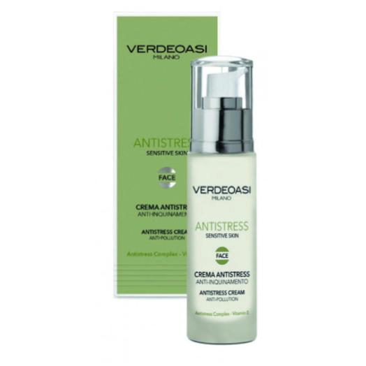 V841 - Crema Antistress anti-inquinamento Verdeoasi con Vitamina E 50 ml.