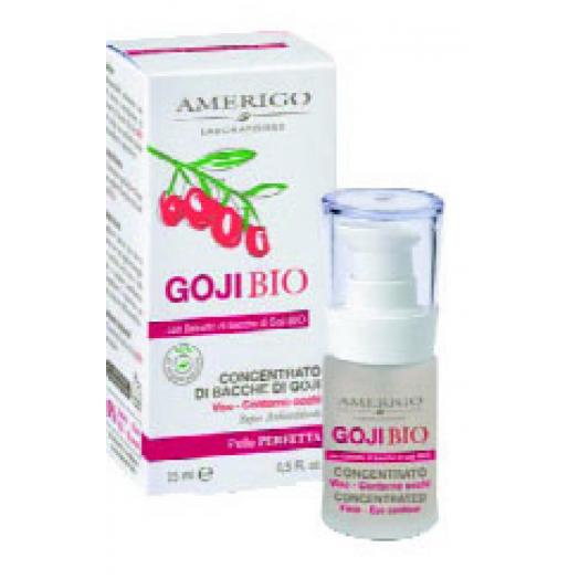 AME645 - Concentrato di Bacche Goji Bio per Viso e Contorno Occhi Antiossidante 15 ml.