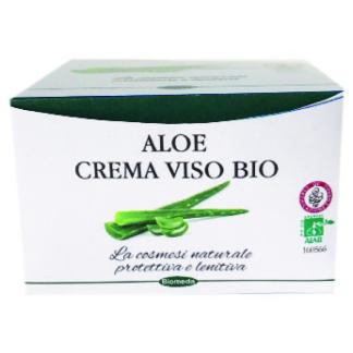 Crema Viso Aloe Bio Idratante e Protettiva 50 ml.