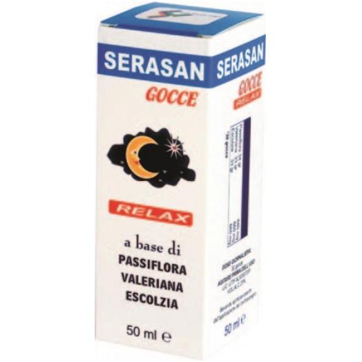 SAN024 - Gocce Serasan con Passiflora,Valeriana,Escolzia 50 ml.