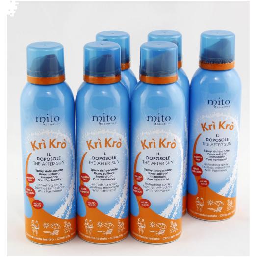 KRIKRO - Doposole spray Krikro con Camomilla e Pantenolo da 200 ml