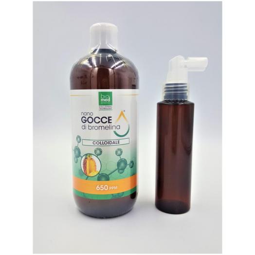 STA059 - Bromelina GROSSO Colloidale 650 ppm 500 ml+dosatore spray 100 ml