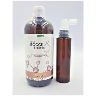 Silicio GROSSO Colloidale 350 ppm 500 ml+dosatore spray 100 ml