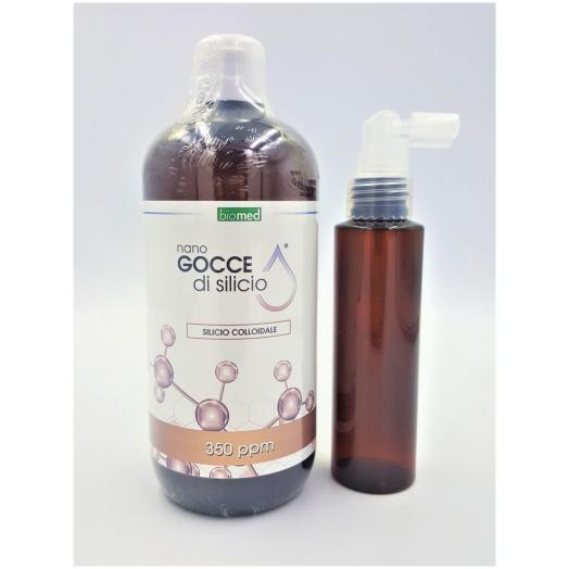 STA029 - Silicio GROSSO Colloidale 350 ppm 500 ml+dosatore spray 100 ml