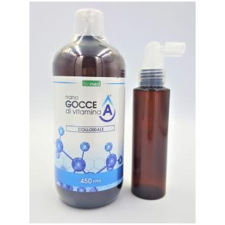 Vitamina A GROSSO Colloidale 450 ppm 500 ml+dosatore spray 100 ml