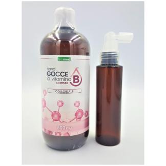 Vitamina B Complex GROSSO Colloidale 500 ppm 500 ml+dosatore spray 100 ml