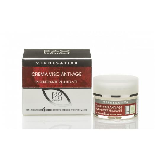 VER1240 - Crema viso Biocomplex Anti Age allo Xanin vaso 30 ml rigenerante vellutante