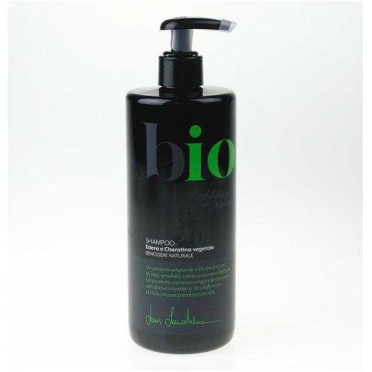 LNA019 - Shampoo Grande Bio Capelli Normali con Edera e Cheratina Vegetale 500 ml.