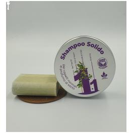 SAP003 - Shampoo Solido al Mirto Scatola di Metallo 60 gr.