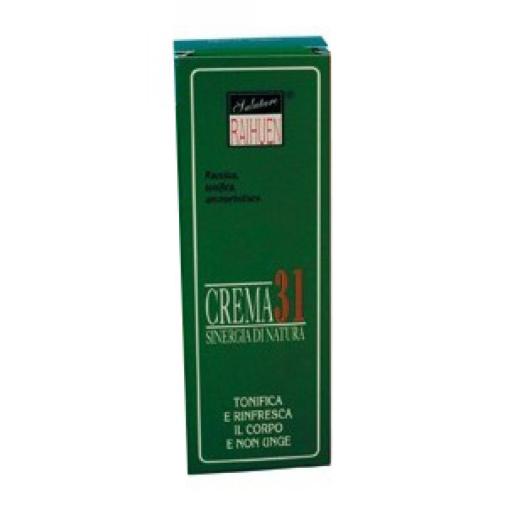 NAT008 - Crema 31 Verde Rinfrescante e Rilassante tubo 100 ml.
