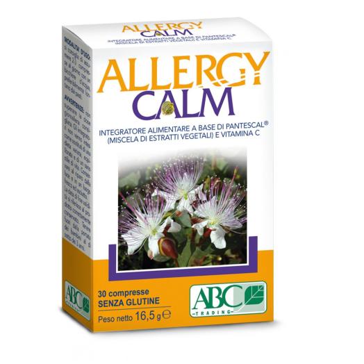 ABC027 - Compresse Allergy Calm senza Glutine  Allergia 30 cpr.