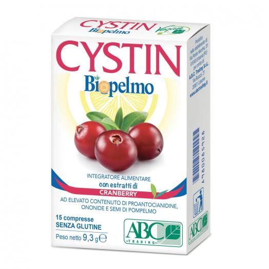 ABC013 - Compresse senza Glutine Cystin Biopelmo con Estratti di Cranberry 15 pz
