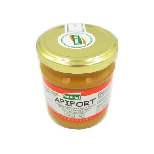 NCE345 - Apifort, base miele+polline-propoli-pappareale ginseng gr 250
