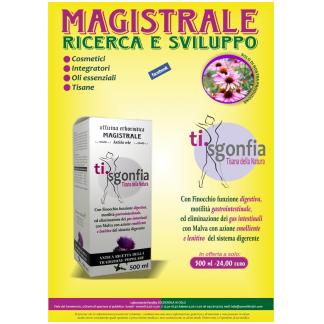 Decotto Ti Sgonfia, digestivo Gas Intestinali 500 ml