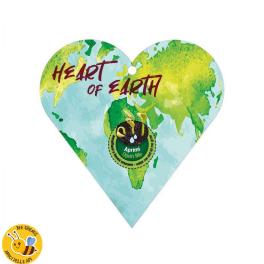 ECO005 - Cuore Heart for Earth in busta trasaprente nasce la pianta alto 10 cm