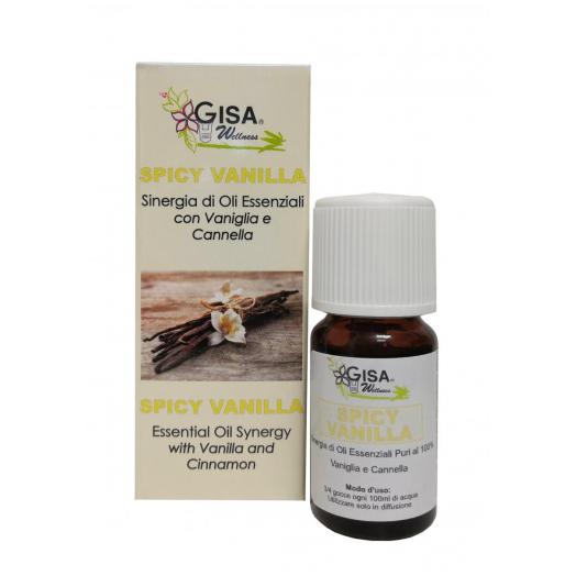GIS005.02 - Sinergia di Oli Essenziali Spicy Vanilla da 10 ml