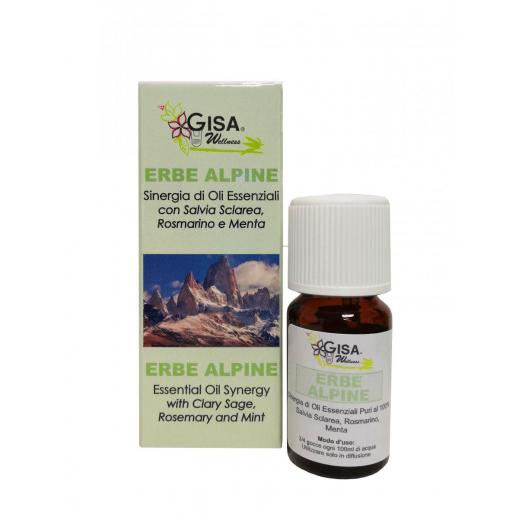 GIS005.04 - Sinergia di Oli Essenziali Erbe Alpine da 10 ml