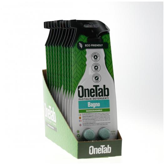 TAB001 - One Tab detergente Bagno blister da 2 pastiglie