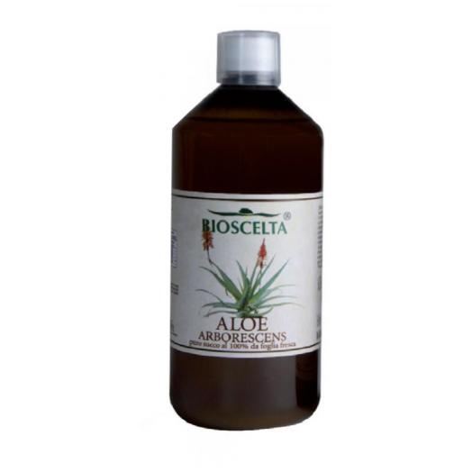 NAT1041 - Succo Aloe Arborescens puro al 100% da 1000 ml.
