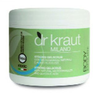 B42 |Gel scrub Strong con Microgranuli Naturali e Acido Glicolico vaso da 500 ml