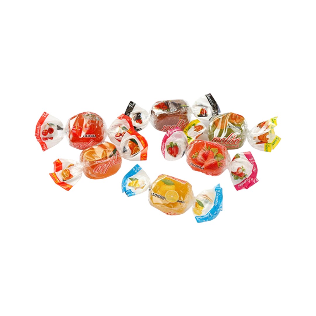 A09X |Mini Caramelle Gele senza zucchero sacchetto da 500 gr