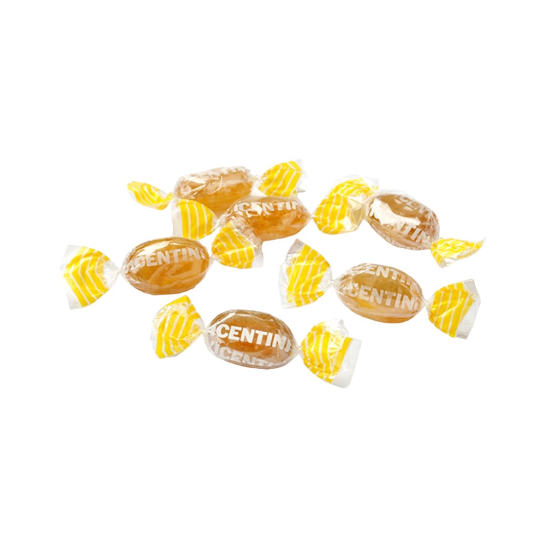 A07 |Caramelle Camomille con Camomilla e Limone ripiene di Miele 500 gr.
