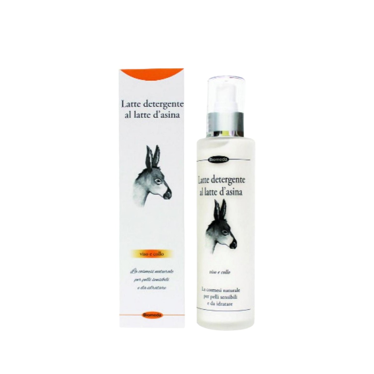 B32 |Latte Detergente al Latte Asina per pelli Sensibili 150 ml.