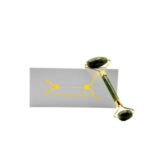 B38 |Beauty Routine Roller Viso Massaggiatore  Distendente in Giada