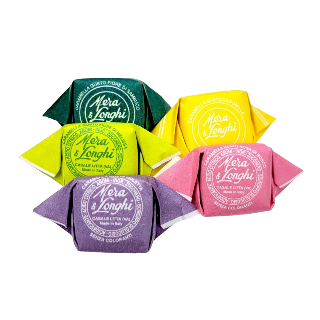 A05 |Caramelle misto Fiori del Benessere  Meralonghi sacchetto da 1 kg