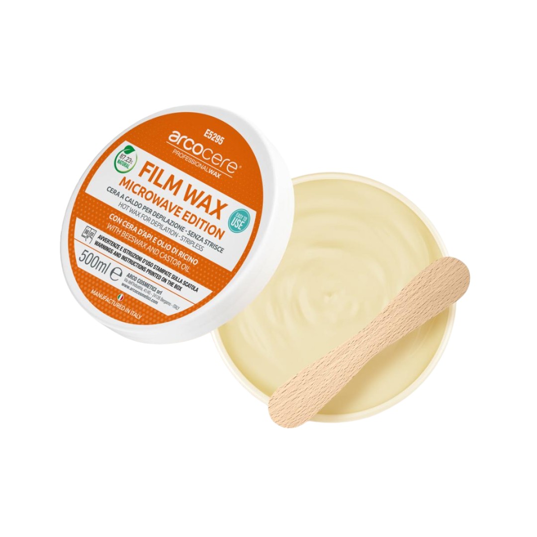 B25 |Cera a Caldo per depilazione senza strisce film wax ml. 500